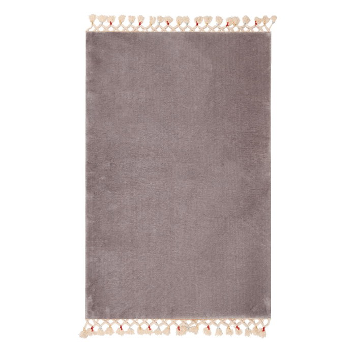Conceptum Alfombrilla de baño Gris 100 x 200 cm